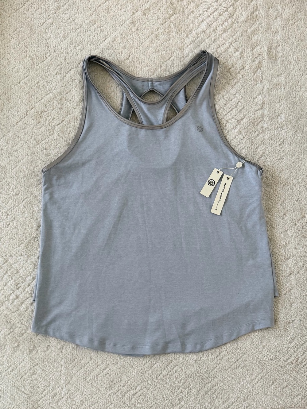 NWT Max Studio Gray Tank Top